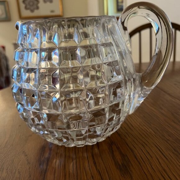 Antique Glass Pitcher - Picture 4 of 4